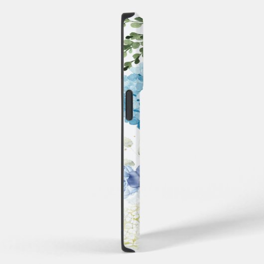 Waterverf Bloemenblauw Hydrangea Stijlvol Case-Mate iPhone Case (Achterkant / Rechts)