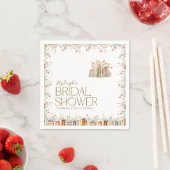 Waterverf Bloemenboek-thema Bloemenfeest Servet (Insitu)