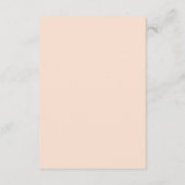 Waterverf bloemenboter geel Wedding qr code Informatiekaartje (Achterkant)