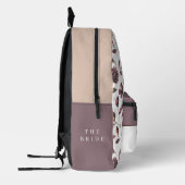 Waterverf Bloemenbruid Rugzak (Links)