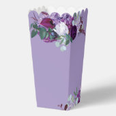 Waterverf bloemenscript bruiloft bedankdoosjes (Achterkant)