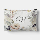 Waterverf bloemig monogram etui (Voorkant)