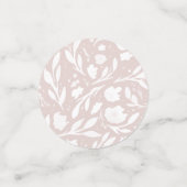 Waterverf Bloemige Enmer Trouwtafel Confetti (Kleine voorkant)