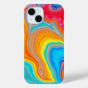 Waterverf Bloemige Hoes voor iPhone