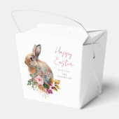 Waterverf Bloemige Pasen Bedankdoosjes (Achterkant)
