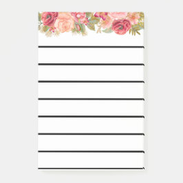 Waterverf Bloemmotief Post-it® Notes