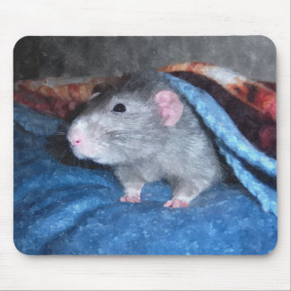 Waterverf Blue Dumbo Rat Muismat