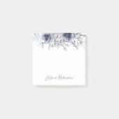 Waterverf Blue Floral op maat Post-it® Notes (Voorkant)