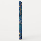 Waterverf Blue Gold Marble Case-Mate iPhone Case (Achterkant/links)