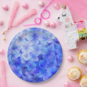 Waterverf Blue Hydrangea Papieren Bordje (Feest)