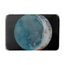 Waterverf Blue Moon Bath Mat