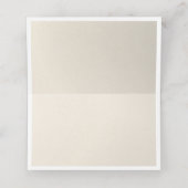 Waterverf Blue Ocean Beach Tafel (Binnenkant ongevouwen)