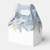 waterverf blue rozen bruiloft bedankdoosjes (Achterkant)