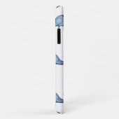 Waterverf Blue schattige walvis. Zeedieren Case-Mate iPhone Case (Achterkant/rechts)