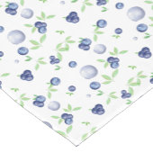 Waterverf Blueberry Pattern Korte Tafelloper (Hoek)