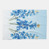 Waterverf Bluebonnets Theedoek (Horizontaal)