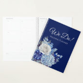 Waterverf BlueFlower Boeket- Wedding-Planner Planner (Display)