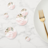 Waterverf Blush rozen eucalyptus zoet zestien Confetti (Groep)