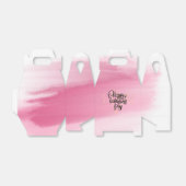 Waterverf Blush | Valentijnse geschenkdoos Bedankdoosjes (Uitgevouwen)