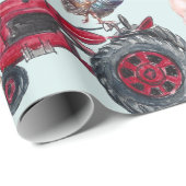 Waterverf Boerderij  Cadeaupapier (Rol Hoek)