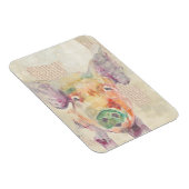 Waterverf Boerderij Collage Pig Magneet (Rechterzijde)