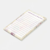 Waterverf Boerderij Collage Pig Post-it® Notes (Schuin)