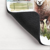 Waterverf Boerderij Muismat (Hoek)