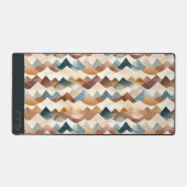 Waterverf Boho Abstract bergpatroon Bureaumat (Voorkant)