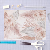 waterverf boho bloemen bouquet tissuepapier (Craft)