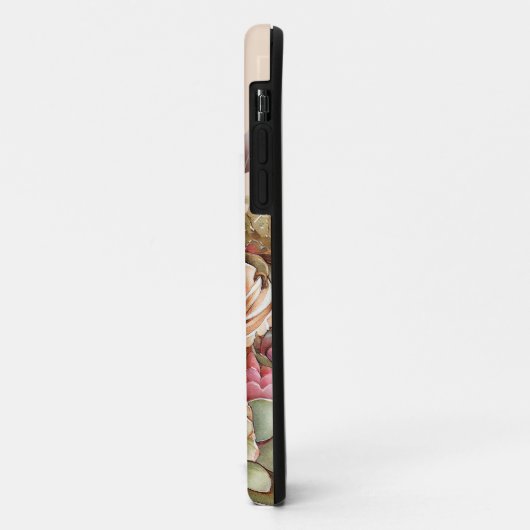 Waterverf Boho Cactus Monogram Case-Mate iPhone Case (Achterkant/links)