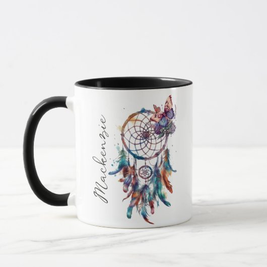 Waterverf Boho Droomvanger Mok (Links)