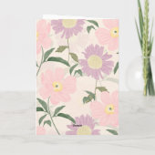 Waterverf Boho Floral Bedankkaart (Achterkant)