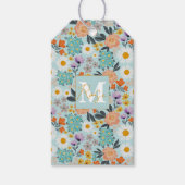 Waterverf Boho Floral Cadeaulabel (Voorkant)