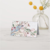 Waterverf Boho Floral en botanische bruiloft (Achterkant)