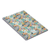 Waterverf Boho Floral Notitieboek (Rechterzijde)