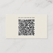 Waterverf boho florale details. Elegant bruiloft Informatiekaartje (Achterkant)