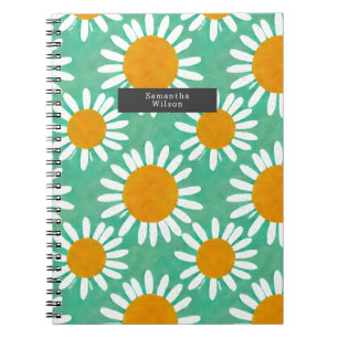 Waterverf Boho Folk Art geïnspireerde dagen Notitieboek