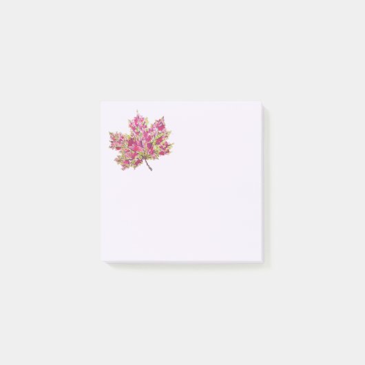 Waterverf Boho in het najaar van lef Post-it® Notes (Voorkant)