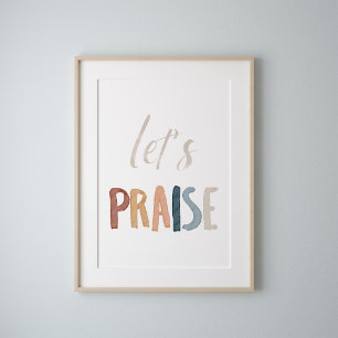Waterverf boho laat poster prijzen