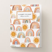 Waterverf Boho Regenboog en Zonneboog Kinderen