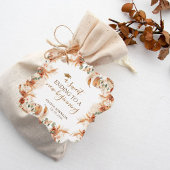 Waterverf Boho Script Afstuderen Sweet Ending Bedankjes Labels