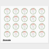 Waterverf Boog Persoonlijke Cadeau Sticker (Vel)