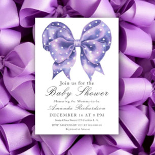 Waterverf Boog Stippen Baby Shower Kaart
