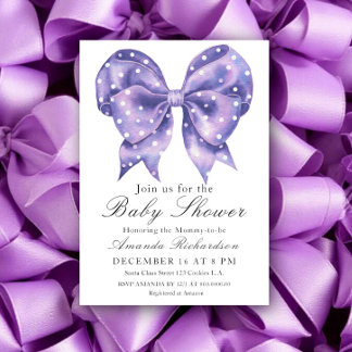 Waterverf Boog Stippen Baby Shower Kaart