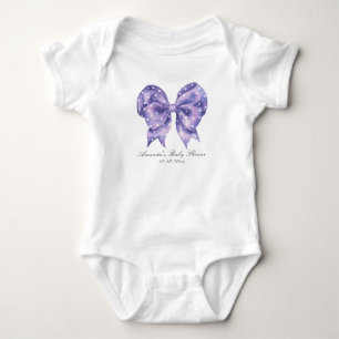 Waterverf Boog Stippen Baby Shower Romper