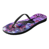 Waterverf Boom Pose Yoga Teenslippers (Schuin)