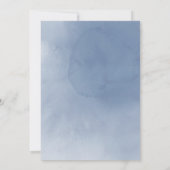 waterverf bord | bruiloft kaart (Achterkant)