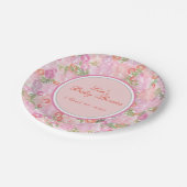 Waterverf Bord Floral Baby shower (Gekanteld)