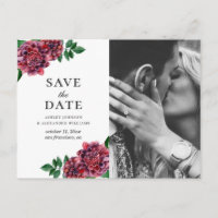 Waterverf bordeaux. Maroon Sla de datum op