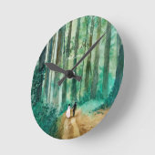 Waterverf-bos Ronde Klok (Hoek)